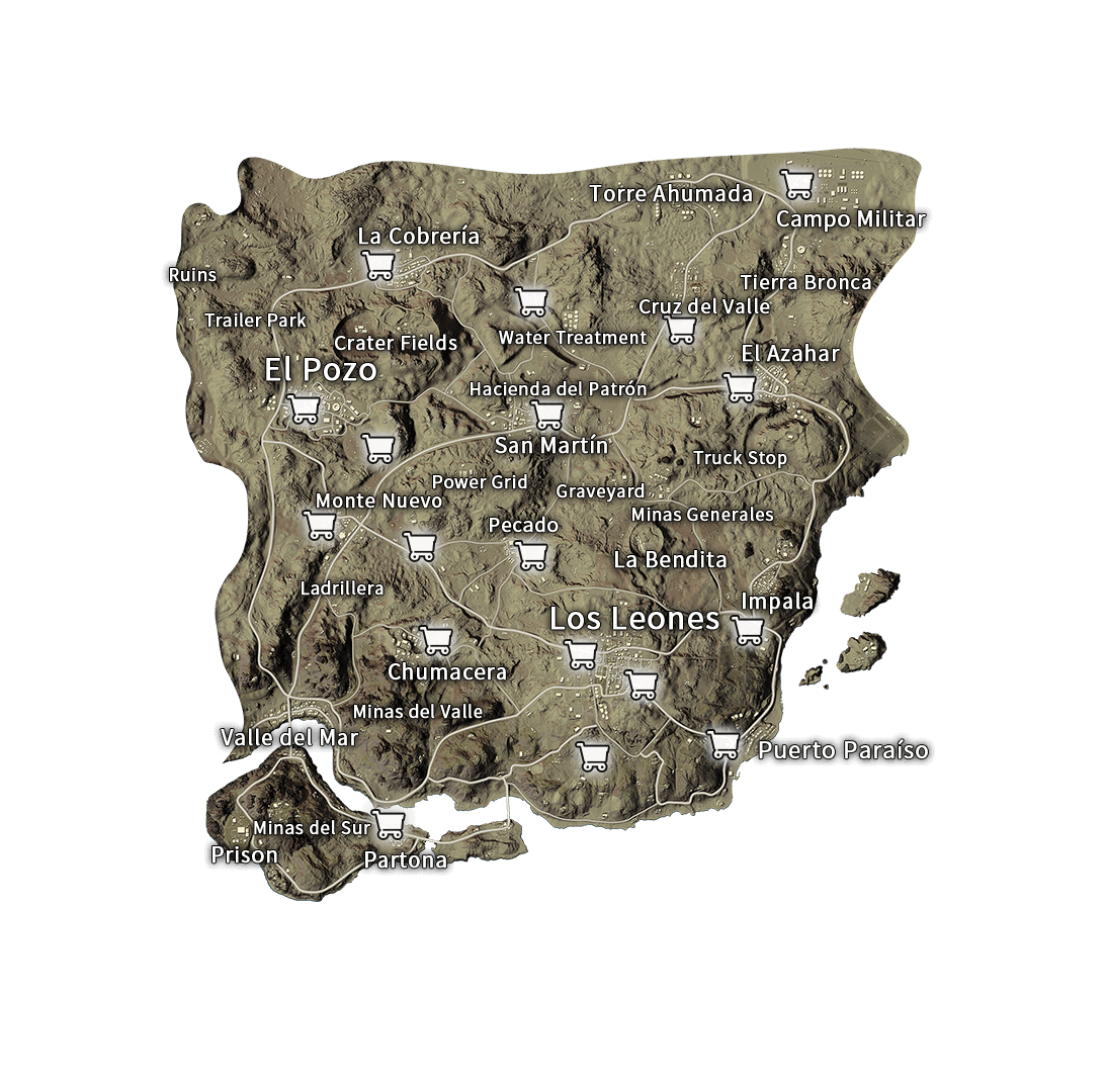 Miramar Map
