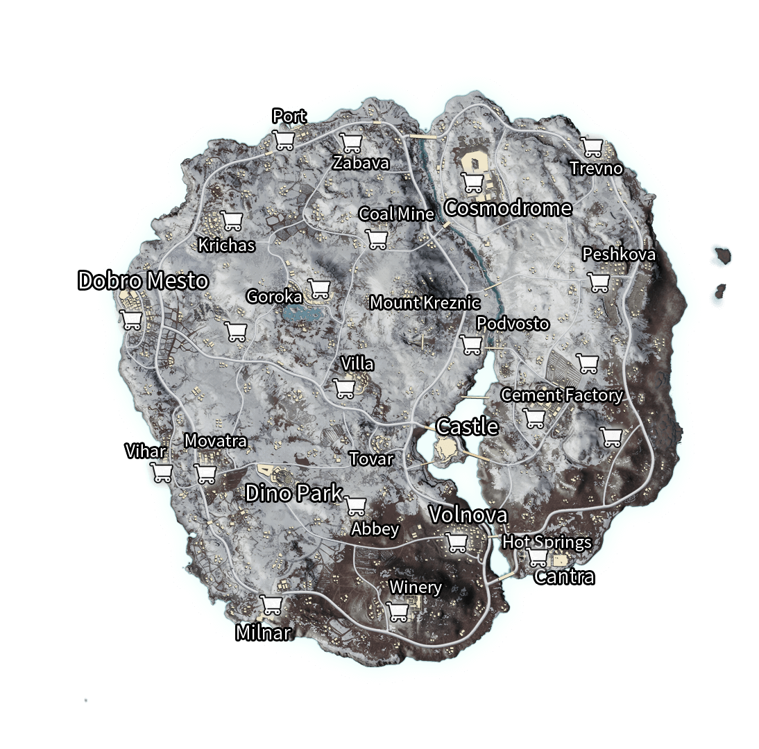 Vikendi Map