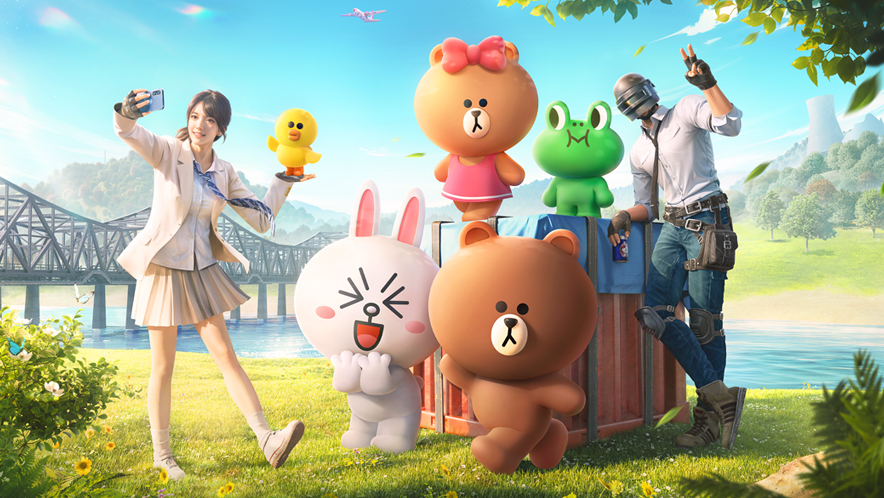 LINE FRIENDS HAS ARRIVED IN PUBG MOBILE