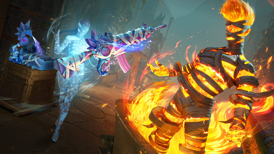 The ancient blaze reignites!